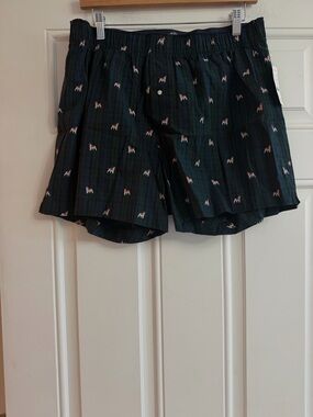 J.Crew Patterned boxers in cotton NWT Size L